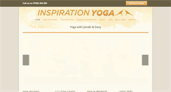 Desktop Screenshot of inspirationyoga.net