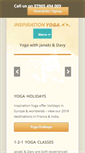 Mobile Screenshot of inspirationyoga.net